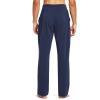 imagebaleaf Mens Sweatpants Yoga Lounge Cotton Pajama Pants Casual Open Bottom Straight Leg Stretchy Sweat Pants with PocketsAheather Blue