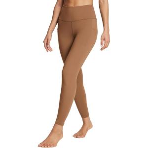 imagebaleaf Womens Leggings with Pockets Black Tummy Control Workout High Waisted Athletic 78 Ultra Soft Gym Yoga Ankle PantsCaramel Caf