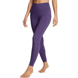 imagebaleaf Womens Leggings with Pockets Black Tummy Control Workout High Waisted Athletic 78 Ultra Soft Gym Yoga Ankle PantsShadow Purple