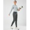 imagebaleaf Winter Clothing for Women Leggings Fleece Lined Tights Thermal Warm Thick Yoga Pants Cold Weather GearGray