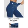 imagebaleaf 78 Workout Leggings with Pockets for Women High Waisted Tummy Control Plus Size Yoga Pants for Running Gym AthleticGibraltar Sea