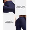 imagebaleaf Womens 18quot High Waisted Swim Pants Long Swim Capris UPF50 Swimsuit with Liner and PocketsNavy Blue