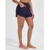 imageBALEAF Womens 3 Swim Board Shorts High Waisted Bathing Suit Bottoms for Swimming with Liner Pockets UPF 50Navy Blue