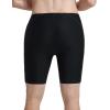 imagebaleaf Mens 75 Swim Trunks Water Resistant Swimming Jammers Quick Dry Athletic Swimsuit Competition Swimwear ShortsBlack