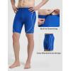 imagebaleaf Mens 75 Swim Trunks Water Resistant Swimming Jammers Quick Dry Athletic Swimsuit Competition Swimwear ShortsRoyal Blue