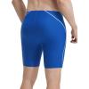 imagebaleaf Mens 75 Swim Trunks Water Resistant Swimming Jammers Quick Dry Athletic Swimsuit Competition Swimwear ShortsRoyal Blue