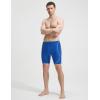 imagebaleaf Mens 75 Swim Trunks Water Resistant Swimming Jammers Quick Dry Athletic Swimsuit Competition Swimwear ShortsRoyal Blue