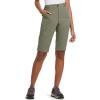 imagebaleaf Womens Bermuda Knee Length Long Shorts for Summer Hiking Golf Camping Stretch Lightweight Nylon Quick DrySage Green