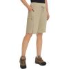 imagebaleaf Womens Hiking Long Shorts 911 Quick Dry Hiking Bermuda Cargo for Curvy Lightweight Knee Length Shorts Pockets11 Inch Khaki