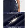 imagebaleaf Womens Hiking Pants Lightweight Water Resistant Travel Flare Pants with Pockets Quick Dry Breathable Drawstring WaistNavy Blue
