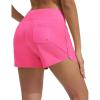 imageBALEAF Womens 3 Swim Board Shorts High Waisted Bathing Suit Bottoms for Swimming with Liner Pockets UPF 50Pink