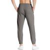 imagebaleaf Mens 27 Cotton Sweatpants Sports Running Hiking Joggers Pants Lightweight Lounge Pocketed Pajamas 78 LengthAlight Grey