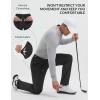 imagebaleaf Mens 30 Fleece Lined Golf Pants Warm Winter Stretchy Casual Business Travel 3 PocketsBlack