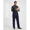imagebaleaf Mens 30 Golf Pants with 5 Pockets Stretch Lightweight Dress Casual Slacks for Work TravelNavy Blue