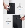 imagebaleaf Mens Classic Fit Golf Shorts 7 Inch with 5 Pockets Stretch Lightweight Work Casual Athletic Short Zipper Fly FrontBlack