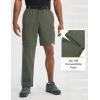 imagebaleaf Mens Convertible Hiking Pants Ripstop Lightweight Quick Dry Water Resistant Cargo Pants Zip Off Fishing OutdoorArmy Green