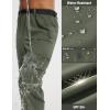 imagebaleaf Mens Convertible Hiking Pants Ripstop Lightweight Quick Dry Water Resistant Cargo Pants Zip Off Fishing OutdoorArmy Green