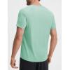 imagebaleaf Mens Cooling Workout Shirts Short Sleeve Athletic TShirts Sun Protection Quick Dry Moisture Wicking Running BeachLight Green