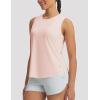 imagebaleaf Womens Cooling Workout Tank Tops Quick Dry Loose Fit Athletic Tops Sleeveless Shirts UPF50 Lightweight Running GymLight Pink