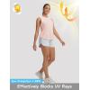 imagebaleaf Womens Cooling Workout Tank Tops Quick Dry Loose Fit Athletic Tops Sleeveless Shirts UPF50 Lightweight Running GymLight Pink