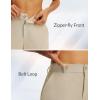 imagebaleaf Womens Golf Pants Straight Leg Stretch Work Travel Pant with Pockets Dressy Bussiness Casual Slacks UPF 50Khaki