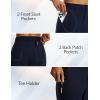 imagebaleaf Womens Golf Pants Straight Leg Stretch Work Travel Pant with Pockets Dressy Bussiness Casual Slacks UPF 50Navy Blue