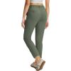 imagebaleaf Womens Golf Pants with Belt Loop Deep Pockets Stretch Travel Casual Work Petite Ankle Slacks LightweightArmy Green