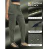 imagebaleaf Womens Hiking Pants 29 Convertible ZipOff Pants with 6 Pockets Water Resistant Lightweight Quick Dry UPF 50Army Green