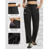 imagebaleaf Womens Hiking Pants 29 Convertible ZipOff Pants with 6 Pockets Water Resistant Lightweight Quick Dry UPF 50Black