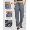 imagebaleaf Womens Hiking Pants 29 Convertible ZipOff Pants with 6 Pockets Water Resistant Lightweight Quick Dry UPF 50Dark Gray