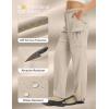 imagebaleaf Womens Hiking Pants 29 Convertible ZipOff Pants with 6 Pockets Water Resistant Lightweight Quick Dry UPF 50Khaki