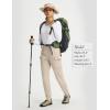 imagebaleaf Womens Hiking Pants 29 Convertible ZipOff Pants with 6 Pockets Water Resistant Lightweight Quick Dry UPF 50Khaki