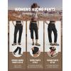 imagebaleaf Womens Hiking Pants Water Resistant Quick Dry SPF Tactical Cargo with 5 Pockets Lightweight Breathable Ripstop UPF 50Black