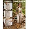 imagebaleaf Womens Hiking Pants Water Resistant Quick Dry SPF Tactical Cargo with 5 Pockets Lightweight Breathable Ripstop UPF 50Khaki