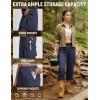 imagebaleaf Womens Hiking Pants Water Resistant Quick Dry SPF Tactical Cargo with 5 Pockets Lightweight Breathable Ripstop UPF 50Navy Blue