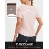 imagebaleaf Womens IceCool Athletic Shirts UPF 50 Workout Short Sleeve Running Tops Ice Breathable Quick Dry Loose FitLight Pink