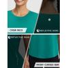 imagebaleaf Womens Short Sleeve Workout Shirts Athletic Tops Sun Protection Breathable TShirts Quick Dry Gym Running TennisGreen