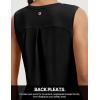 imagebaleaf Womens Sleeveless Athletic Tops Workout Tank Tops Running UPF 50 Breathable Lightweight Tennis Dry Loose FitBlack