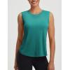 imagebaleaf Womens Sleeveless Athletic Tops Workout Tank Tops Running UPF 50 Breathable Lightweight Tennis Dry Loose FitGreen