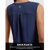 imagebaleaf Womens Sleeveless Athletic Tops Workout Tank Tops Running UPF 50 Breathable Lightweight Tennis Dry Loose FitNavy Blue
