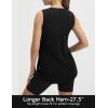 imagebaleaf Womens Sleeveless Workout Tank Tops Lightweight UPF50 Soft Loose Fit Athletic Yoga Running Gym ShirtsBlack