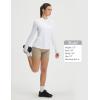 imagebaleaf Womens Sun Shirts UPF 50 Mesh Back Lightweight Breathable Long Sleeve Shirt SPF Hoodie for Fishing HikingWhite