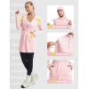 imagebaleaf Womens UPF 50 Long Jacket UV Sun Protection Hoodie Rash Guard Cooling Lightweight Cover Up SPF Swim Beach AthleticLight Pink