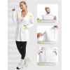 imagebaleaf Womens UPF 50 Long Jacket UV Sun Protection Hoodie Rash Guard Cooling Lightweight Cover Up SPF Swim Beach AthleticWhite