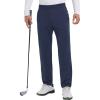 imagebaleaf Mens 30 Fleece Lined Golf Pants Warm Winter Stretchy Casual Business Travel 3 PocketsNavy Blue