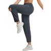 imagebaleaf Womens Joggers Pants with Pockets for Athletic Running Quick Dry MoistureWicking Tapered Pants Drawstring WorkoutDark Gray
