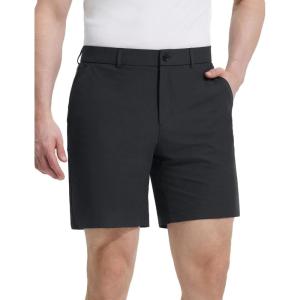 imagebaleaf Mens Classic Fit Golf Shorts 7 Inch with 5 Pockets Stretch Lightweight Work Casual Athletic Short Zipper Fly FrontBlack