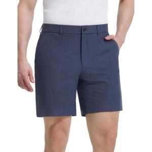 imagebaleaf Mens Classic Fit Golf Shorts 7 Inch with 5 Pockets Stretch Lightweight Work Casual Athletic Short Zipper Fly FrontNavy Blue