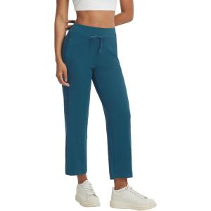 imagebaleaf Womens 25 Petite Pants High Waisted Athletic Pant with Zipper Pockets Travel Golf Work CasualBlue