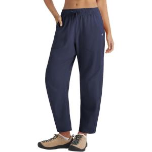 imagebaleaf Womens Barrel Hiking Ankle Pants Water Resistant UPF 50 Travel Baggy Ripstop Trousers with 5 Pockets Casual SlacksNavy Blue